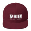 ADL Solutions Snapback Hat (White Embroidery) - Image 10
