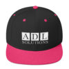ADL Solutions Snapback Hat (White Embroidery) - Image 3