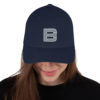 Benson B Front Benson Systems Back Structured Twill Cap (Partial 3D Puff) - Image 3