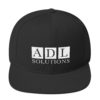 ADL Solutions Snapback Hat (White Embroidery) - Image 4