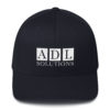 ADL Solutions Structured Twill Cap Flex Fit (White Embroidery) - Image 3