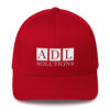 ADL Solutions Structured Twill Cap Flex Fit (White Embroidery) - Image 6