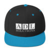 ADL Solutions Snapback Hat (White Embroidery) - Image 2