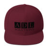 ADL Solutions Snapback Hat (Black Embroidery) - Image 8