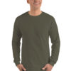 2400 Ultra Cotton Long Sleeve T-Shirt Custom Personalized Design Your Own - Image 8