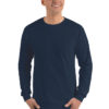 2400 Ultra Cotton Long Sleeve T-Shirt Custom Personalized Design Your Own - Image 9