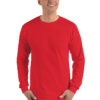 2400 Ultra Cotton Long Sleeve T-Shirt Custom Personalized Design Your Own - Image 11