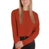 7503 Bella Canvas Women's Fleece Crop Sweatshirt Custom Personalized Design Your Own - Image 3