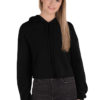 7502 Bella Canvas Women's Fleece Crop Hoodie Custom Personalized Design Your Own - Image 2
