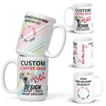 Custom 15 Ounce Coffee Mug