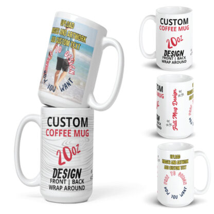 Custom 20 Ounce Coffee Mug