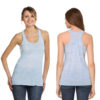 B8800 Running Performance Ladies Women Flowy Racerback Tank Top Custom Personalized Design Your Own - Image 4