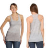 B8800 Running Performance Ladies Women Flowy Racerback Tank Top Custom Personalized Design Your Own - Image 2