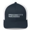 Bennett's Garage C10 Logo Gray Embroidered Mesh Back Trucker Cap - Image 6