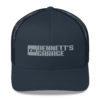 Bennett's Garage C10 Logo Gray Embroidered Mesh Back Trucker Cap - Image 5