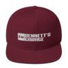 Bennett's Garage C10 Logo White Embroidered Snapback Hat - Image 11
