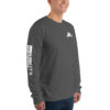 Bennett's Garage Wrench Logo Front and C10 Logo Arm Long sleeve t-shirt American Apparel - Image 4