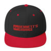 Bennett's Garage C10 Logo Red Embroidered Snapback Hat