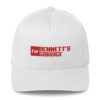 Bennett's Garage C10 Logo Red Embroidered Flex Fit Structured Twill Cap - Image 6