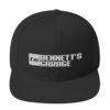 Bennett's Garage C10 Logo White Embroidered Snapback Hat
