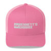 Bennett's Garage C10 Logo White Embroidered Mesh Back Trucker Cap - Image 9
