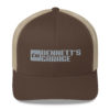 Bennett's Garage C10 Logo Gray Embroidered Mesh Back Trucker Cap - Image 4