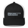 Bennett's Garage C10 Logo Gray Embroidered Mesh Back Trucker Cap - Image 3