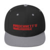Bennett's Garage C10 Logo Red Embroidered Snapback Hat - Image 3