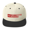 Bennett's Garage C10 Logo Red Embroidered Snapback Hat - Image 10