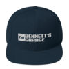 Bennett's Garage C10 Logo White Embroidered Snapback Hat - Image 7