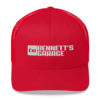 Bennett's Garage C10 Logo White Embroidered Mesh Back Trucker Cap - Image 10