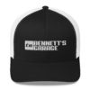 Bennett's Garage C10 Logo White Embroidered Mesh Back Trucker Cap