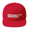 Bennett's Garage C10 Logo White Embroidered Snapback Hat - Image 12