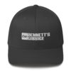 Bennett's Garage C10 Logo White Embroidered Flex Fit Structured Twill Cap - Image 2