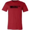 Bennett's Garage Truck Logo 3001C Unisex Jersey Short-Sleeve Soft Cotton T-Shirt - Image 4