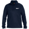 Bennett's Garage C10 Logo White Embroidered 1/4 Zip Fleece Pullover - Image 3