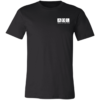 ADL Solutions Printed White Logo 3001C Unisex Jersey Short-Sleeve T-Shirt