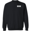 ADL Solutions Printed White Logo G180 Crewneck Pullover Sweatshirt 8 oz.