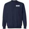 ADL Solutions Printed White Logo G180 Crewneck Pullover Sweatshirt 8 oz. - Image 2
