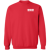 ADL Solutions Printed White Logo G180 Crewneck Pullover Sweatshirt 8 oz. - Image 3