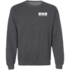 ADL Solutions Printed White Logo G180 Crewneck Pullover Sweatshirt 8 oz. - Image 4