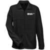 Bennett's Garage C10 Logo White Embroidered Flex Fit Fleece Full-Zip - Image 2