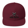 Rebel Nation Black Embroidered Snapback Hat - Image 12