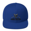 Rebel Nation Black Embroidered Snapback Hat - Image 10