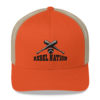 Rebel Nation Black Embroidered Trucker Cap - Image 7