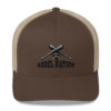 Rebel Nation Black Embroidered Trucker Cap - Image 5