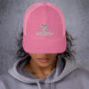 Rebel Nation White Embroidered Trucker Cap - Image 2