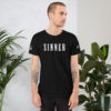 Sinner Respect All Fear None Short-Sleeve Unisex T-Shirt - Image 3