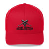 Rebel Nation Black Embroidered Trucker Cap - Image 8