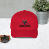 Rebel Nation Black Embroidered Trucker Cap - Image 3